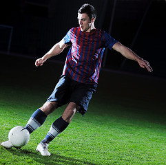 Image showing football player in action