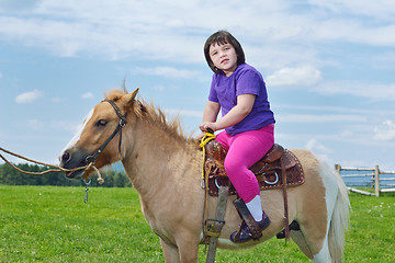 Image showing child ride pony