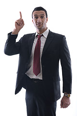 Image showing business man isolated over white background