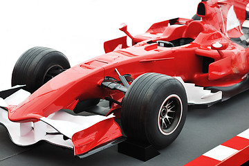 Image showing red formel 1 model