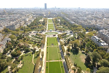 Image showing eiffel tower in paris at day