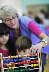 Image showing preschool  kids