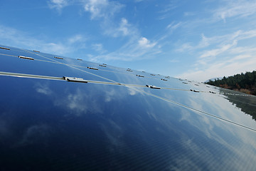 Image showing solar panel renewable energy field