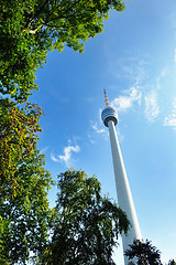 Image showing tv tower building