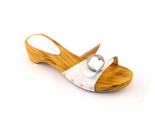 Image showing woman shoe isolated