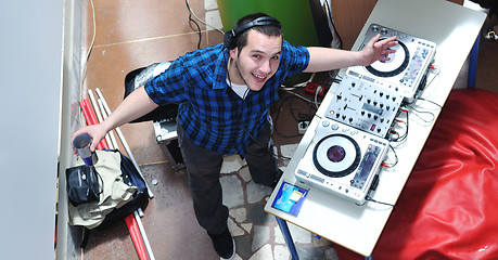 Image showing dj on party event