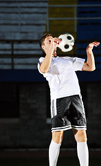 Image showing football player in action