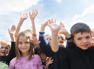 Image showing preschool  kids