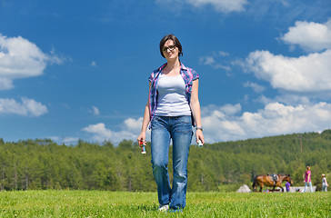 Image showing Enjoying the nature and life