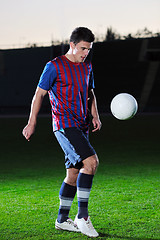 Image showing football player in action