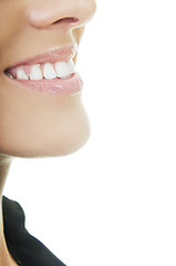 Image showing healthy white smile