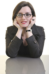 Image showing business woman portrait