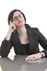 Image showing business woman portrait