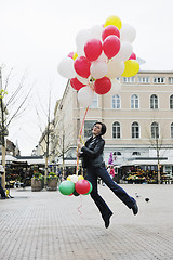 Image showing learning to fly