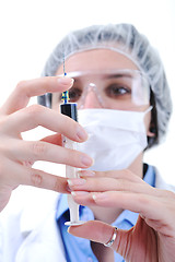 Image showing injection nurse