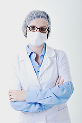 Image showing isolated adult woman nurse