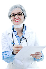 Image showing isolated adult woman nurse