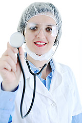 Image showing isolated adult woman nurse