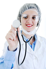 Image showing isolated adult woman nurse