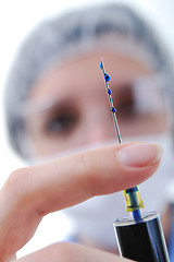 Image showing injection nurse