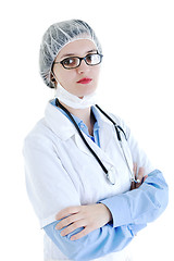 Image showing isolated adult woman nurse