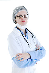 Image showing isolated adult woman nurse