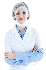 Image showing isolated adult woman nurse