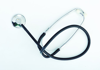 Image showing stethoscope isolated 