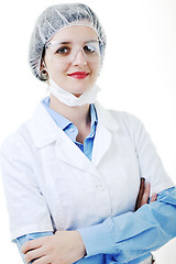 Image showing isolated adult woman nurse