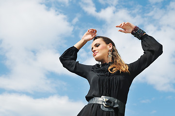 Image showing woman fashion outdoor