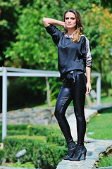 Image showing woman fashion outdoor