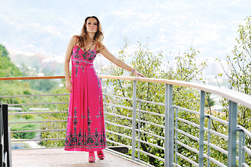 Image showing woman fashion outdoor