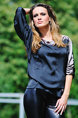 Image showing woman fashion outdoor