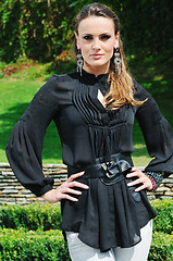 Image showing woman fashion outdoor