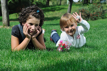 Image showing child fashion outdoor