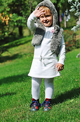 Image showing child fashion outdoor