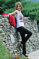Image showing woman fashion outdoor