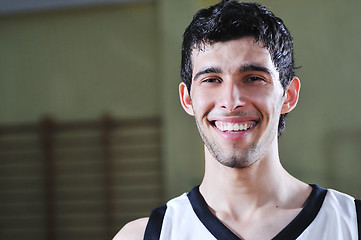 Image showing basket ball game player portrait