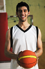 Image showing basket ball game player portrait