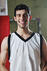 Image showing basket ball game player portrait