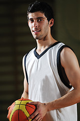 Image showing basket ball game player portrait