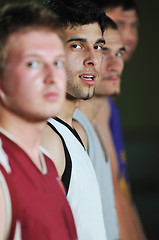 Image showing basket ball game player portrait