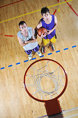 Image showing basket ball game player portrait