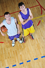 Image showing basket ball game player portrait