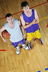 Image showing basket ball game player portrait