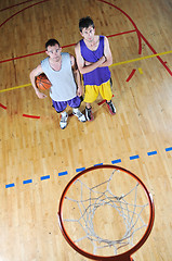 Image showing basket ball game player portrait