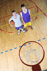 Image showing basket ball game player portrait