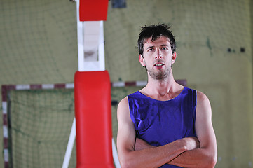 Image showing basket ball game player portrait