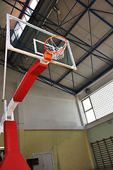 Image showing basketball jump