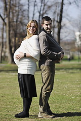 Image showing happy pregnancy 